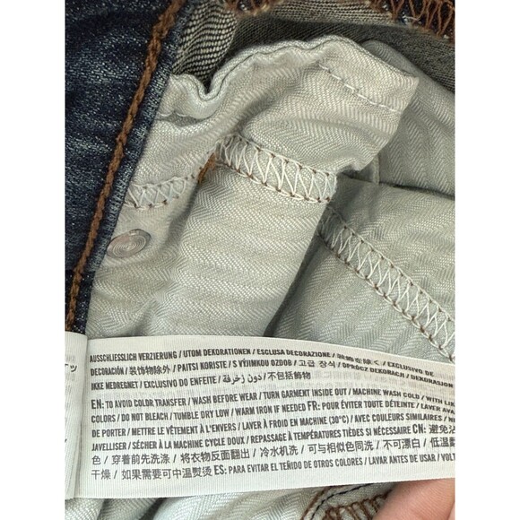 Abercrombie & Fitch Jeans Women’s 29/8R 90s Straight Ultra High Rise Medium Wash - Picture 6 of 8